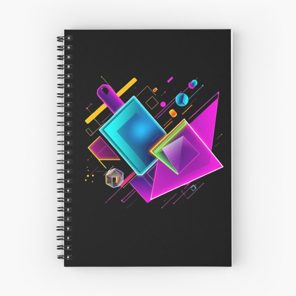 Item preview, Neon Tech Vibes, Futuristic Geometry, Digital Innovation designed and sold by CottonWonders.