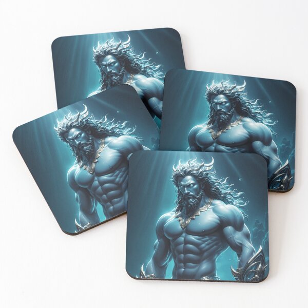 Item preview, Magnificent Poseidon emerging from the water designed and sold by Danh Style.