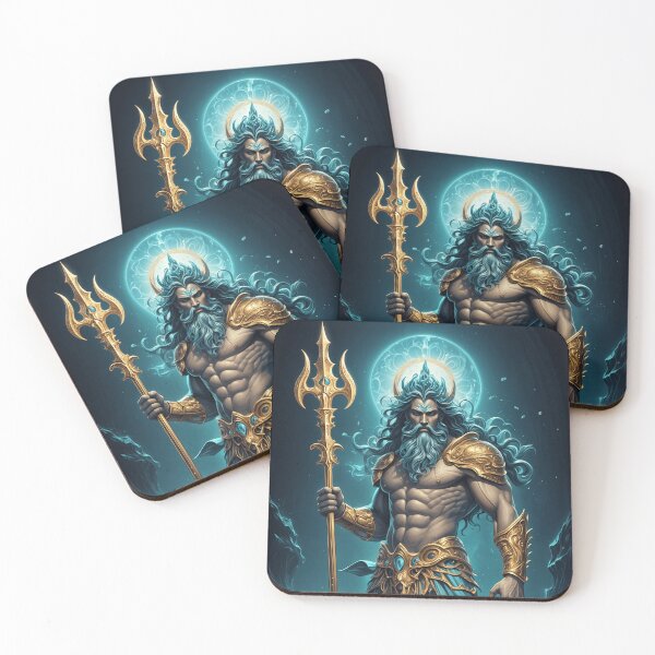 Item preview, Magnificent Poseidon emerging from the water designed and sold by Danh Style.