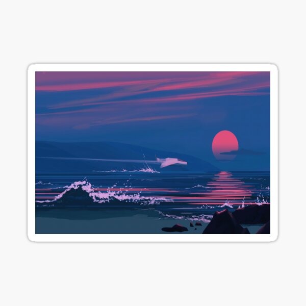 Item preview, Hiroshi Nagai Vaporwave Art Print designed and sold by htanart.