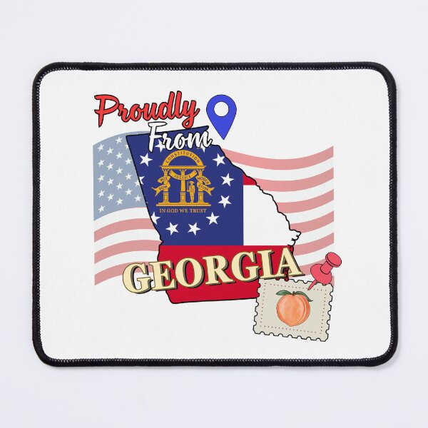 Item preview, Proudly from Georgia - USA state design designed and sold by PHRASEandSTYLE.