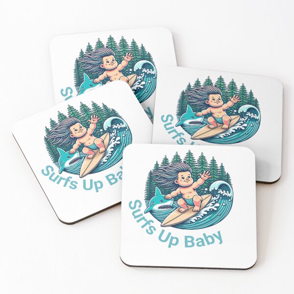 Item preview, Surfs Up Baby designed and sold by Liquid Copper Clothing.