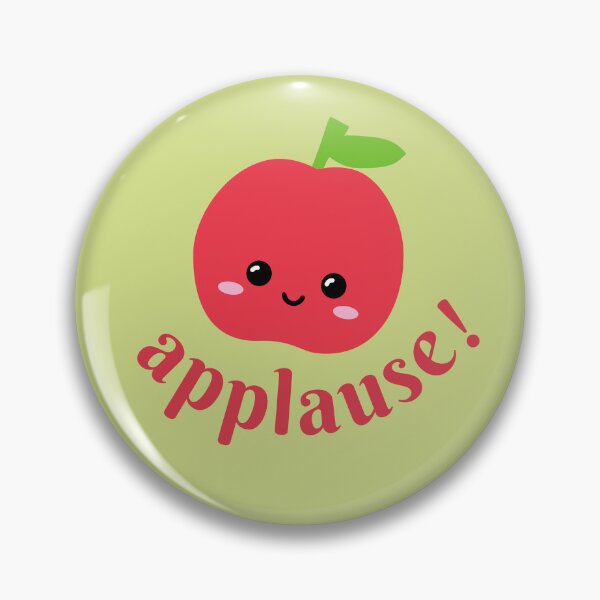 Item preview, happy apple applause designed and sold by Pr7em.