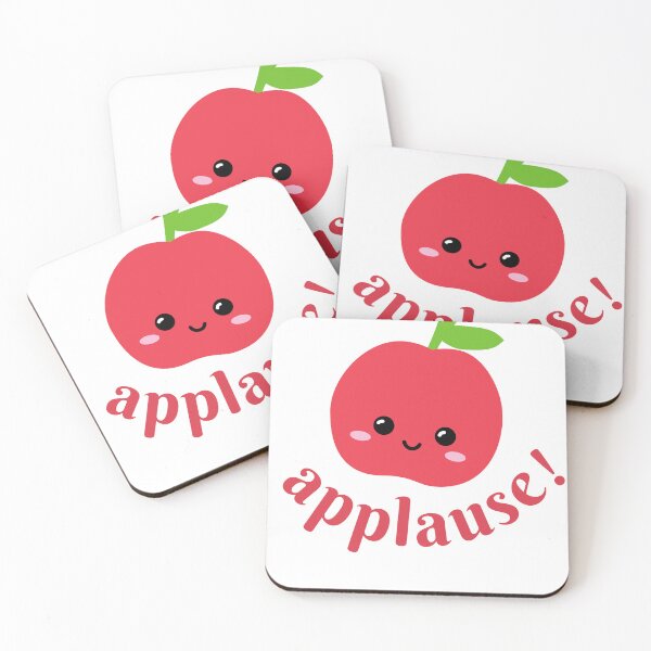 Item preview, happy apple applause designed and sold by PR7M.