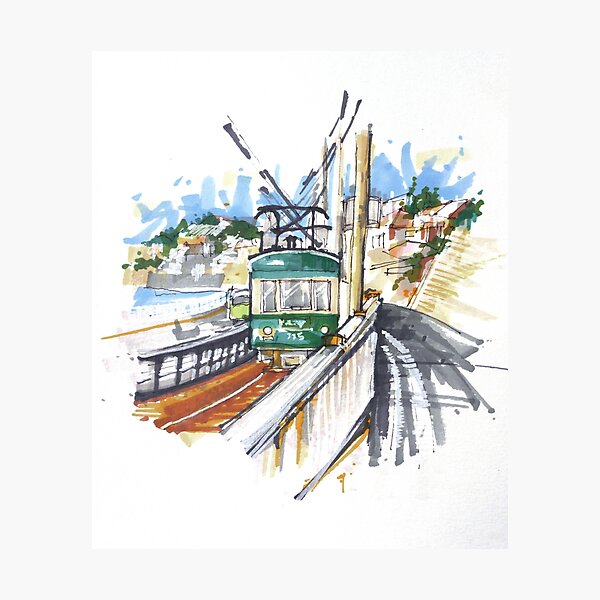 Item preview, A train in Japan designed and sold by Cybercity Visual by Cambreaker.