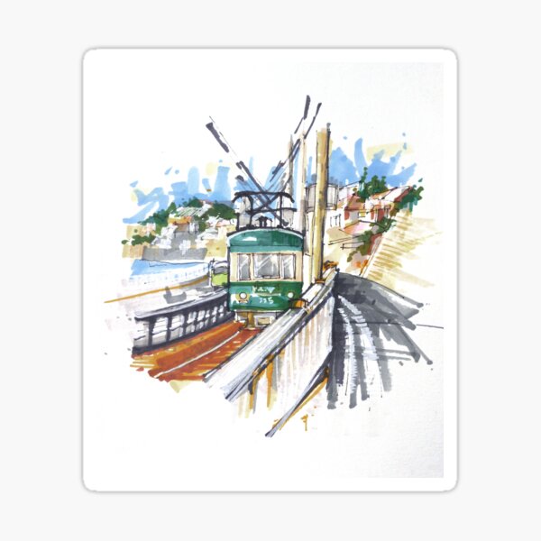 Aperçu de l'œuvre Un train au Japon créée et vendue par Cybercity Visual by Cambreaker.