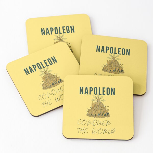 Item preview, Napoleon quote - Conquer the world designed and sold by Naquo.