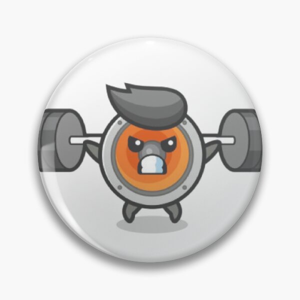 Item preview, Strong Lifter - Cartoon Weightlifting Power Design designed and sold by AlvizionDesigns.