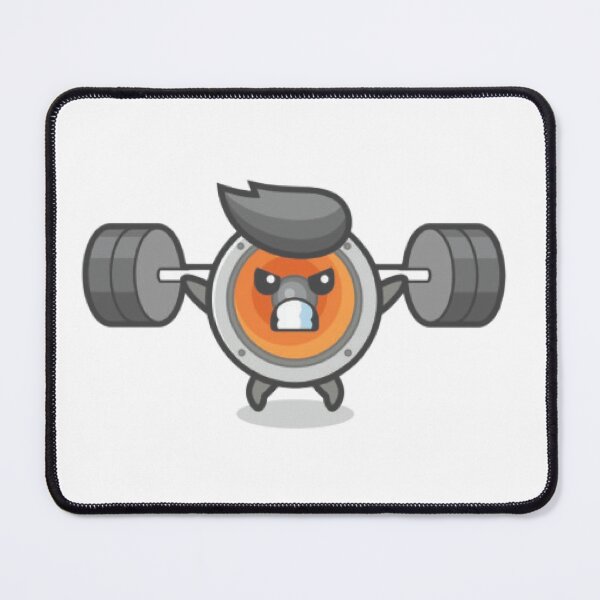 Item preview, Strong Lifter - Cartoon Weightlifting Power Design designed and sold by AlvizionDesigns.