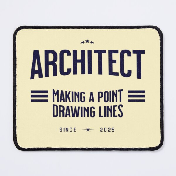 Item preview, Architect Making a Point, Drawing Lines designed and sold by Syrupulse.