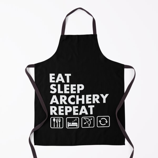 Item preview, Eat Sleep Archery Repeat Funny Archer designed and sold by tmerchtrends.