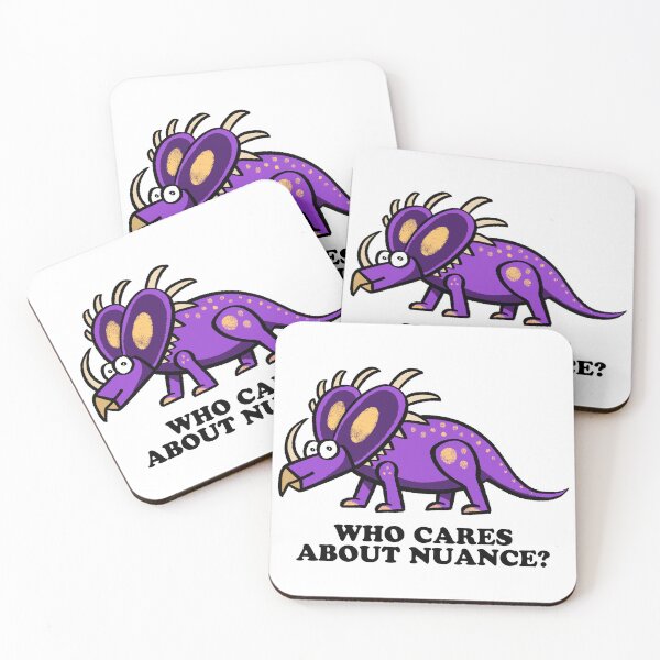 Item preview, Dinosaur Who Cares About Nuance designed and sold by kidshay.