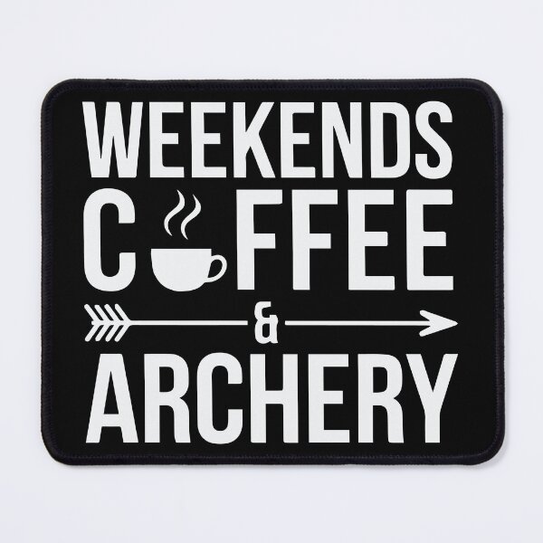 Item preview, Weekends Coffee and Archery Funny Archer designed and sold by tmerchtrends.