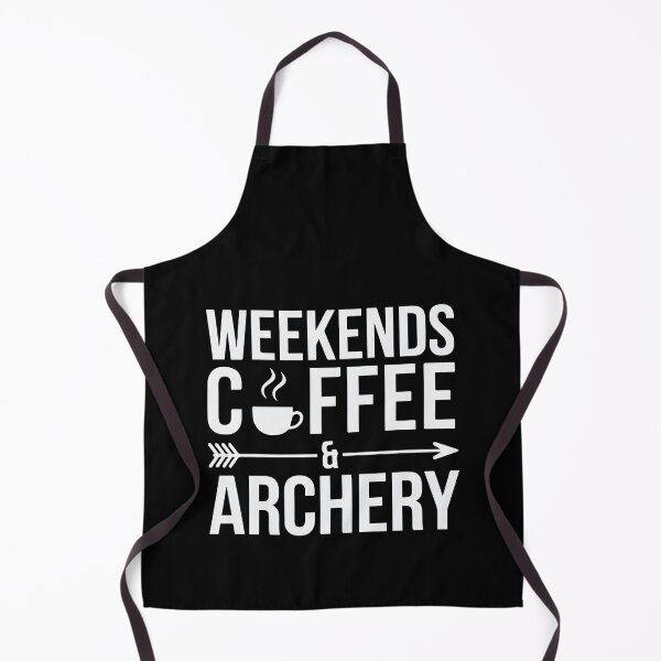 Item preview, Weekends Coffee and Archery Funny Archer designed and sold by tmerchtrends.