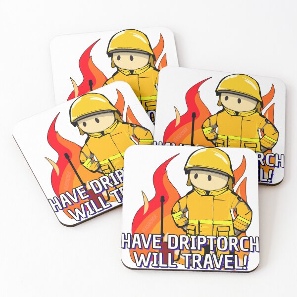 Item preview, Have Driptorch - Will Travel! (Yellow helmet) designed and sold by Flashover.
