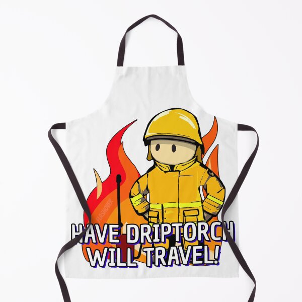 Item preview, Have Driptorch - Will Travel! (Yellow helmet) designed and sold by Flashover.