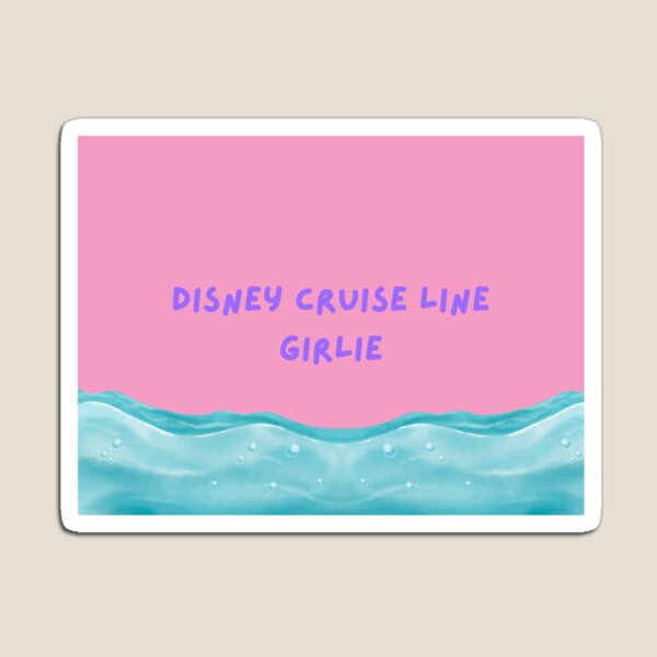 Vista previa del artículo con la obra «DISNEY CRUISE LINE GIRLIE», diseñado y vendido por CastleDreamers.