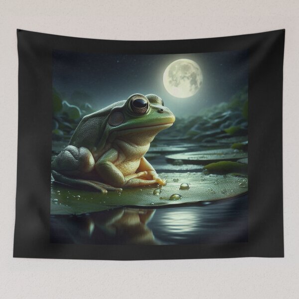 Item preview, Ranita en la nocheaaaaaaa......... designed and sold by YEclectic.