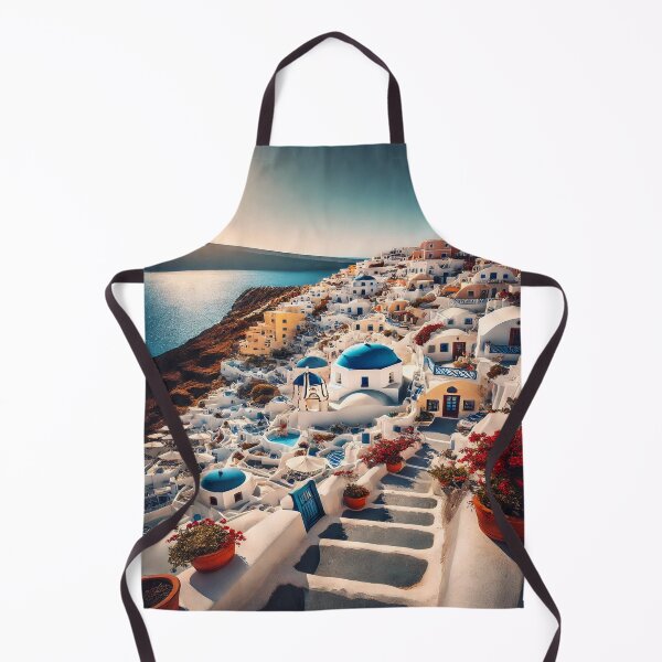 Item preview, Home Decor Santorini Architecture designed and sold by M&M Lifestyle Hub.