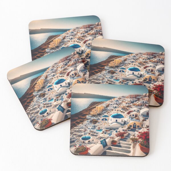 Item preview, Home Decor Santorini Architecture designed and sold by M&M Lifestyle Hub.