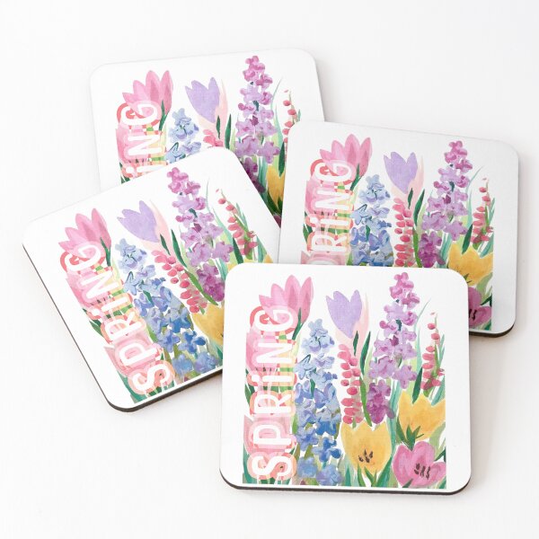Item preview, SPRING WATERCOLOR FLOWERS THAT BRIGHTHEN YOUR LIFE designed and sold by justyna-s28.