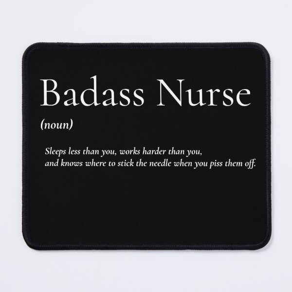 Item preview, Badass Nurse - Funny Nurse Definition designed and sold by Chuckle Wear.