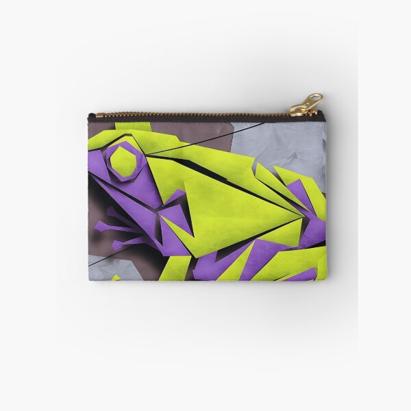 Item preview, Geometric Frog Silhouette - Abstract Art  designed and sold by Dino-Lune.