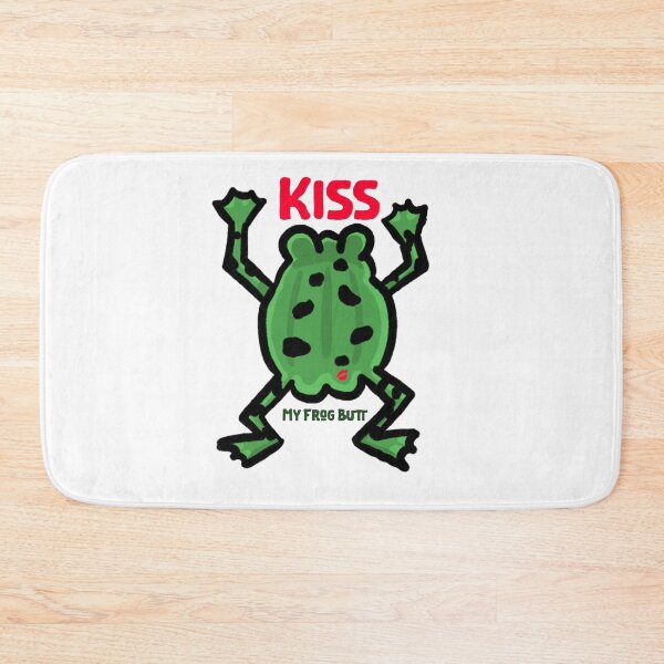 Item preview, Kiss My Frog Butt designed and sold by Quick Brown Fox Canada.