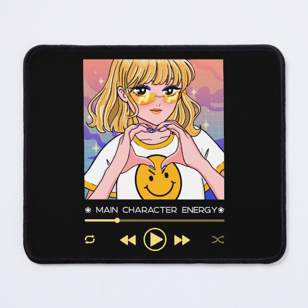 Item preview, Main Character Energy Anime Girl designed and sold by TheGeekyGiraffe.