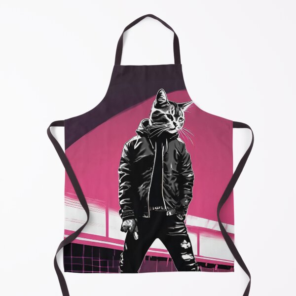 Item preview, Badass Cat, Cat, Badass, cats designed and sold by GOLDENGARDENART.