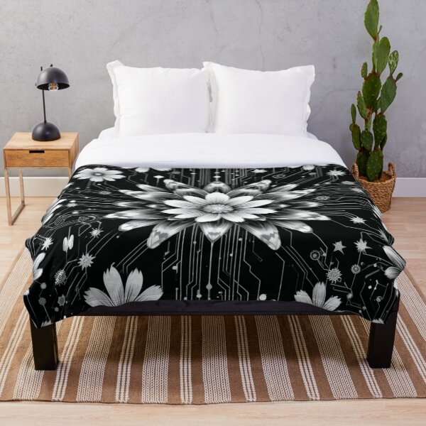 Item preview, Layers of Cyber Flora designed and sold by ELGN DESIGNS.