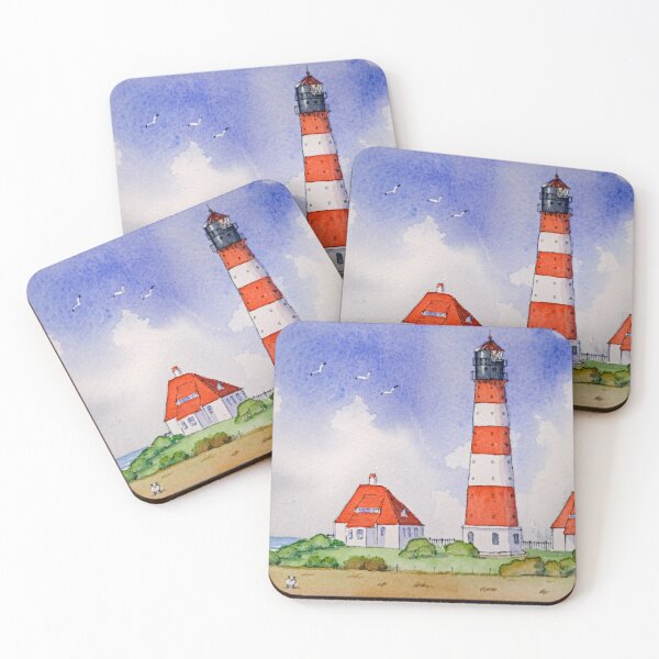 Item preview, Westerheversand Lighthouse, Germany. designed and sold by John Ray.