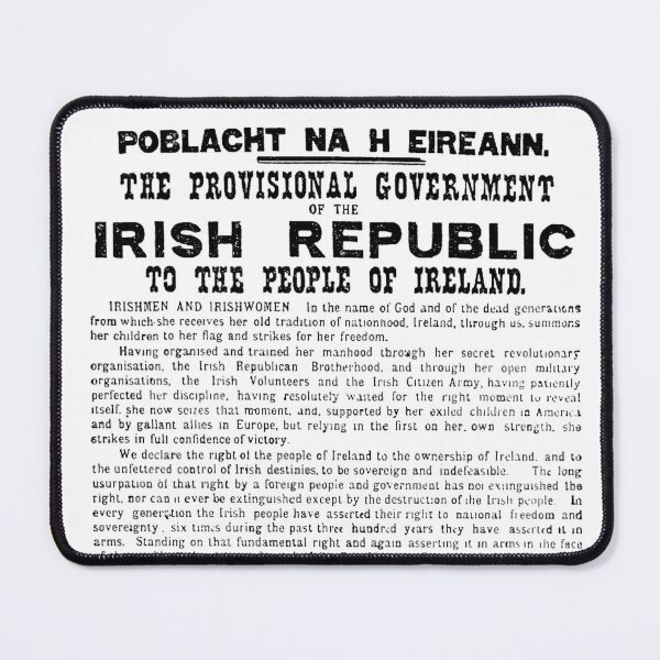 Item preview, Irish Republic Declaration of Independence 1916 designed and sold by Irish-Pride.