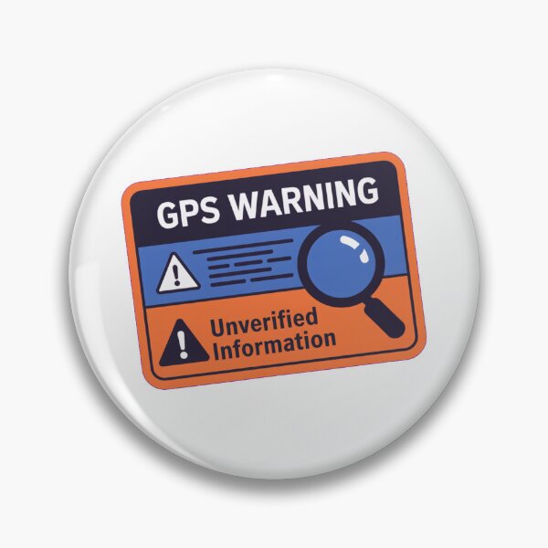 Item preview, GPS Warning designed and sold by OnixDesign.