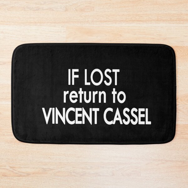 Item preview, if lost return to Vincent Cassel Black White designed and sold by Sasya.