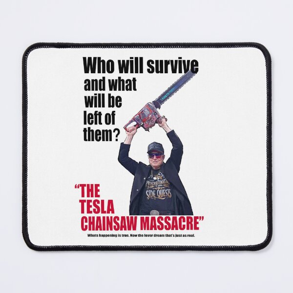 Item preview, The Tesla Chainsaw Massacre designed and sold by Fails2abide_Art.