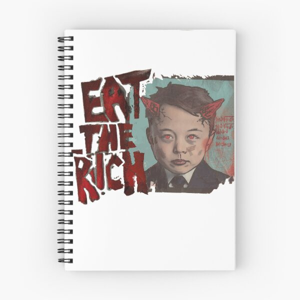 Item preview, Eat the Rich Elon Musk Anarchy Math designed and sold by FoolioArtStudio.