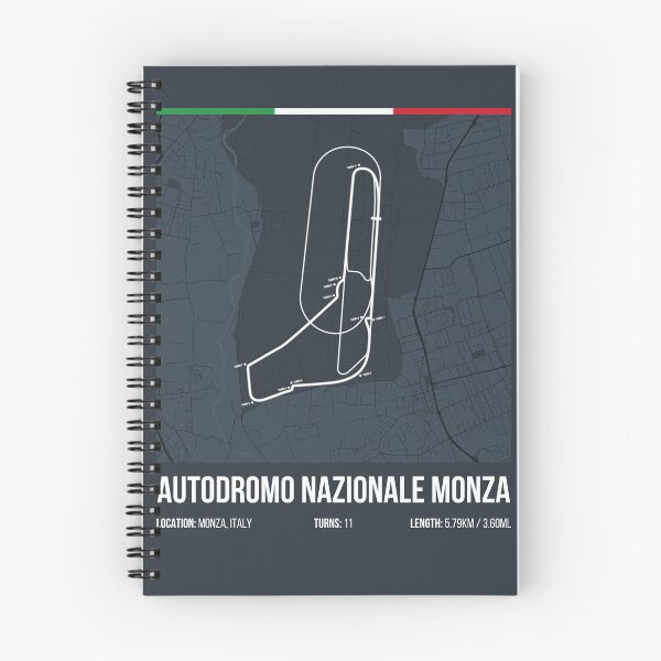 Item preview, Autodromo Nazionale Monza F1 Circuit Map Poster designed and sold by HalfSpaceOn.
