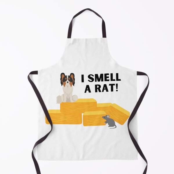 Item preview, Papillon I Smell A Rat Barn Hunt designed and sold by Mop Dog Designs.