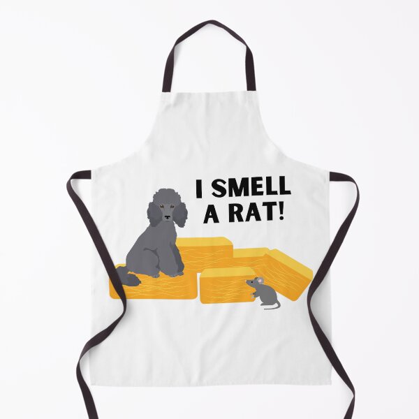 Item preview, Gray Poodle I Smell A Rat Barn Hunt designed and sold by Mop Dog Designs.