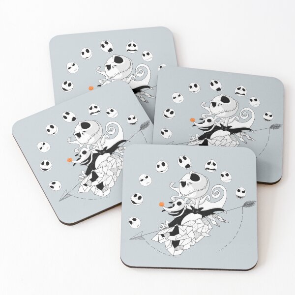 Item preview, Jack and Zero White Mosaic designed and sold by alexouilleu.