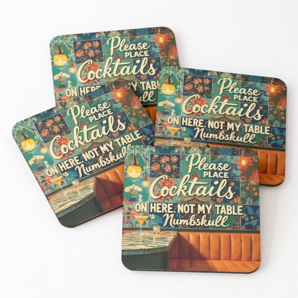 Item preview, Coaster Humor designed and sold by dudeoir.