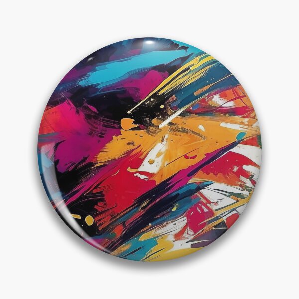 Item preview, Explosive Energy Abstract Colour Burst designed and sold by ArtComixHaven.