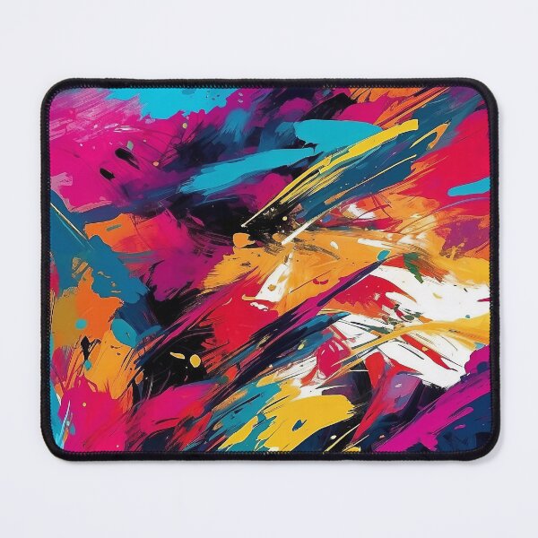 Item preview, Explosive Energy Abstract Colour Burst designed and sold by ArtComixHaven.