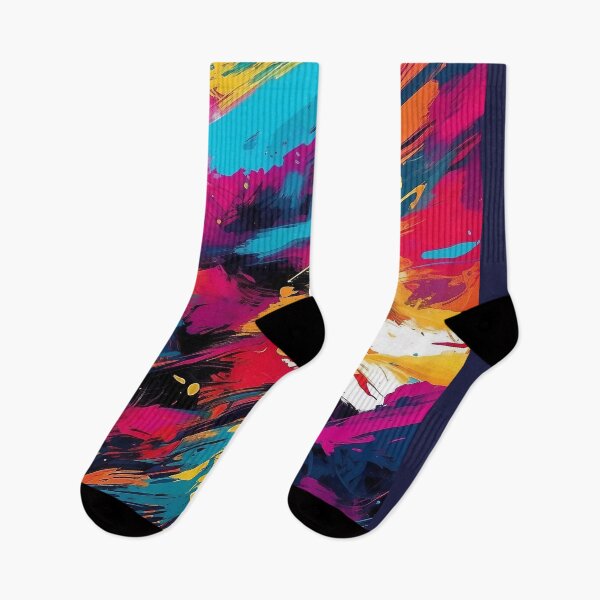 Item preview, Explosive Energy Abstract Colour Burst designed and sold by ArtComixHaven.