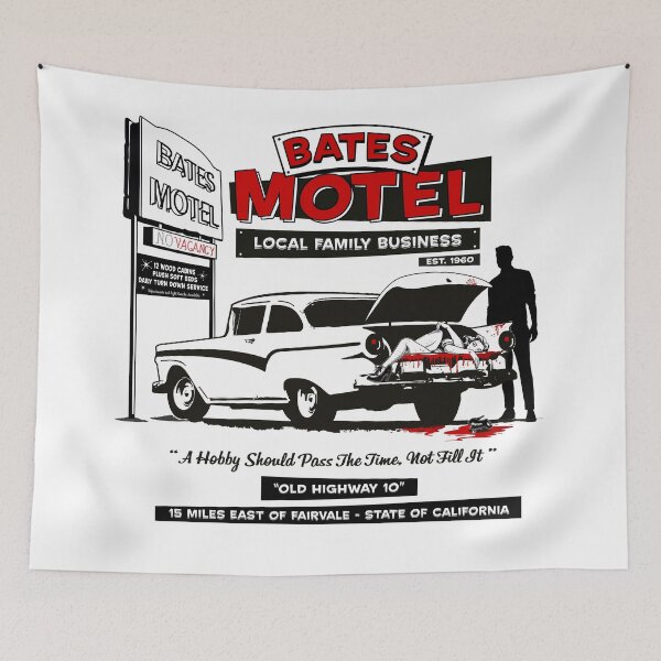 Item preview, Bates Motel Drive In designed and sold by Candywrap Studio.