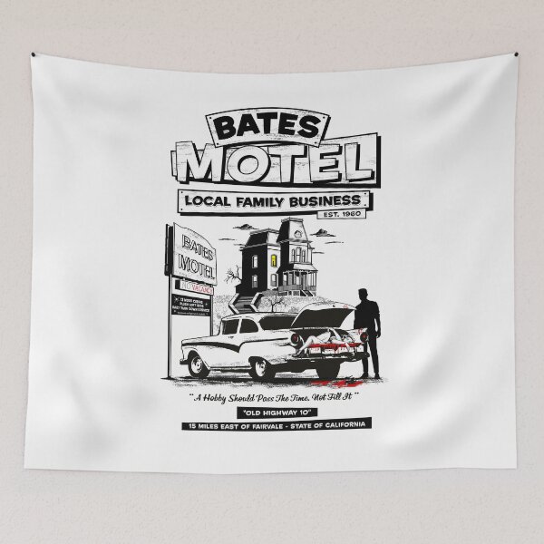 Item preview, Bates Motel Drive In designed and sold by Candywrap Studio.