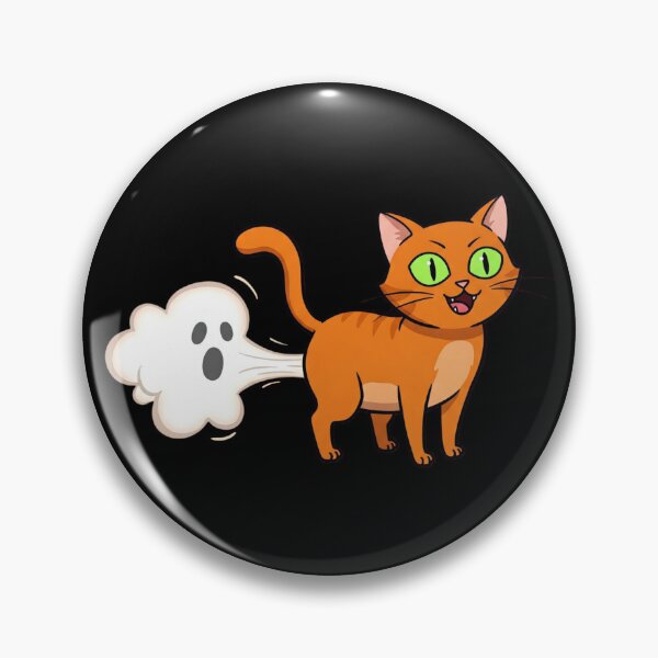 Item preview, Funny Halloween Cat | Humorous and Spooky Feline Graphic designed and sold by Tw1nsAIArt.
