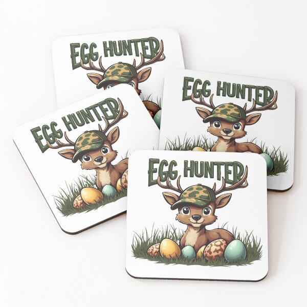 Item preview, Egg Hunter Deer Buck Hunting Easter designed and sold by ArtFromBeyond.