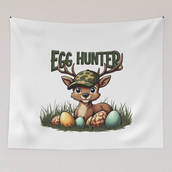 Item preview, Egg Hunter Deer Buck Hunting Easter designed and sold by ArtFromBeyond.